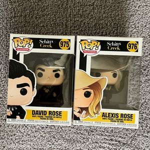 David and Alexis Rose Funko Pop